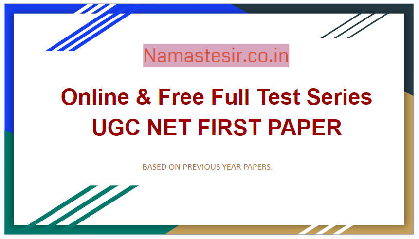 Full Test Series - UGC NET